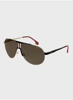Carrera Unisex UV Protection Square Sunglasses - Carrera 1005/Sn Black Millimeter - Lens Size: 66 Mm  - Image 2