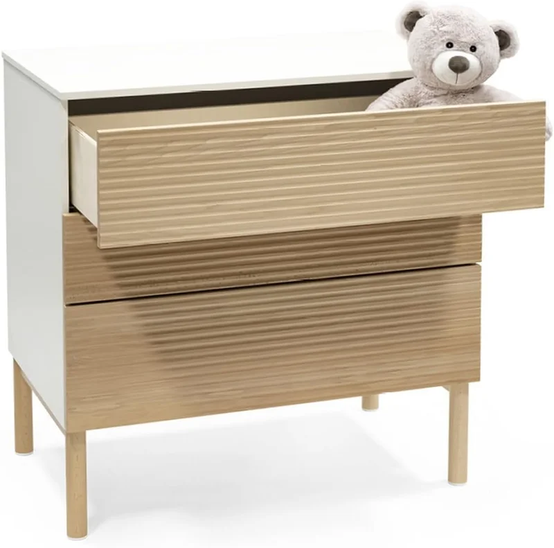 ستوك Stokke Sleepi Dresser in White with 3 Drawers