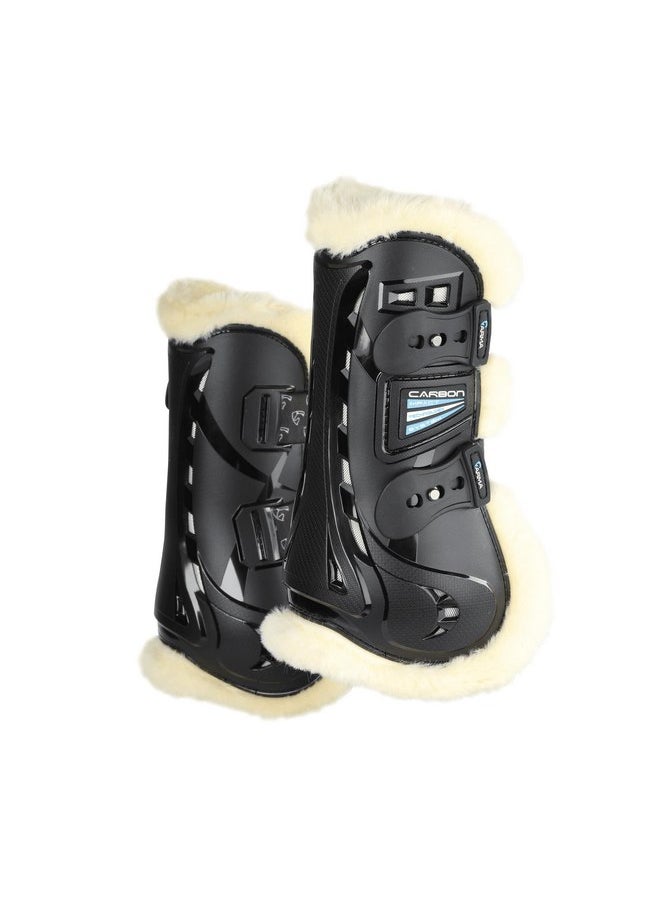 Shires Arma Carbon SupaFleece Tendon Boots (Black, Cob) - pzsku/ZC183F5089BD25EA41611Z/45/_/1737031556/63741685-0165-4e9e-8531-bc044c5ff1c9