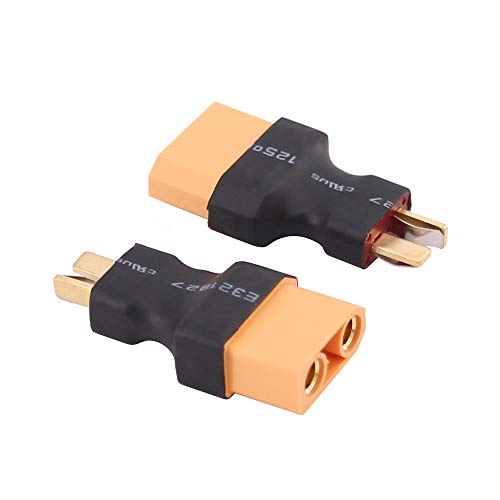 OliRC 2pcs Male T Plug to Female XT90 XT90 Connector AdapterC1012 - Image 1