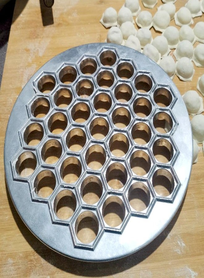 DOERDO DD DOERDO Ravioli Maker Dumplings Mold, Pelmeni Meat Dumplings Maker Handmade Dumpling Cutter for Pelmeni Dumpling, Silver - Image 5