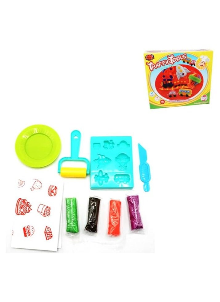 Generic - Clay Butterfly Mould Clay Heart Drum Clay Violin & Clay Egg Shape Versatile Set of Molds for Crafting Sculpting and DIY Projects for Clay Artists Kids and Creative Enthusiasts (TRAFFICTOOLS CLAY) - Image 1