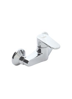 Bold Wall Mounted Elektra Shower Mixer Faucet Brass Manual Shower Mixer Valve Control Switch Bath Tap For Cold And Hot Water Chrome  - Image 1
