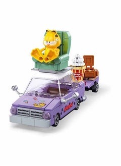 Sluban Sluban - Garfield's Crazy Ride 218 Pieces - M38-B1222  - Image 2