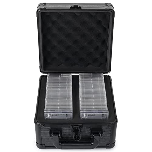 FunGuys Graded Card Storage Box, Trading Card Case for PSA Graded Pokemon Cards, Sports Card Storage Boxes, PSA Card Case Holder, Baseball Slab Case for Trading Cards, BGS - Image 1