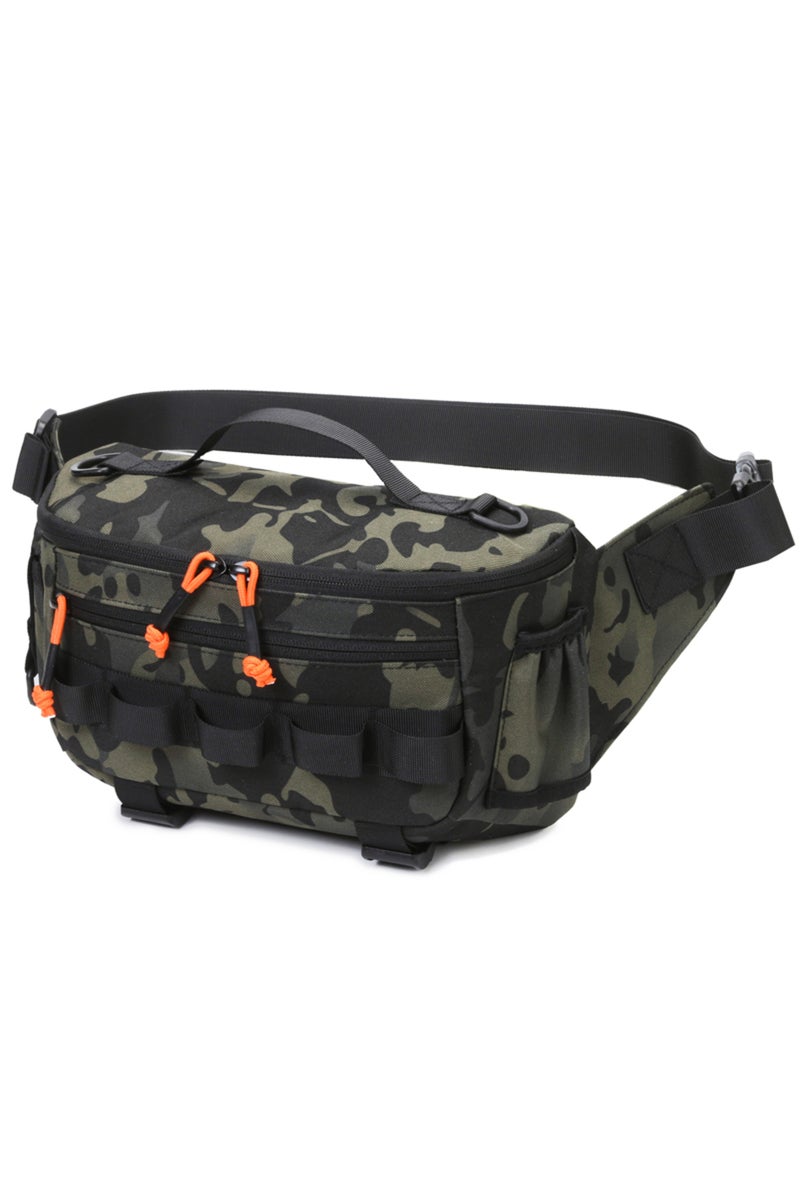 Black CP Fishing Chest Waist Bag Tactical Outdoor Travel Sports Fishing Lure Bags Hunting Camping Hi