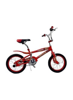 AL BADER Cobra Kids Bike For 8-11 Years Old, Adjustable Seat, dualbrake, 16-Inch Size Bicycle With Training Wheels, Red Color, Gift For Kids  - Image 1