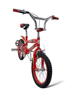 AL BADER Cobra Kids Bike For 8-11 Years Old, Adjustable Seat, dualbrake, 16-Inch Size Bicycle With Training Wheels, Red Color, Gift For Kids  - Image 2