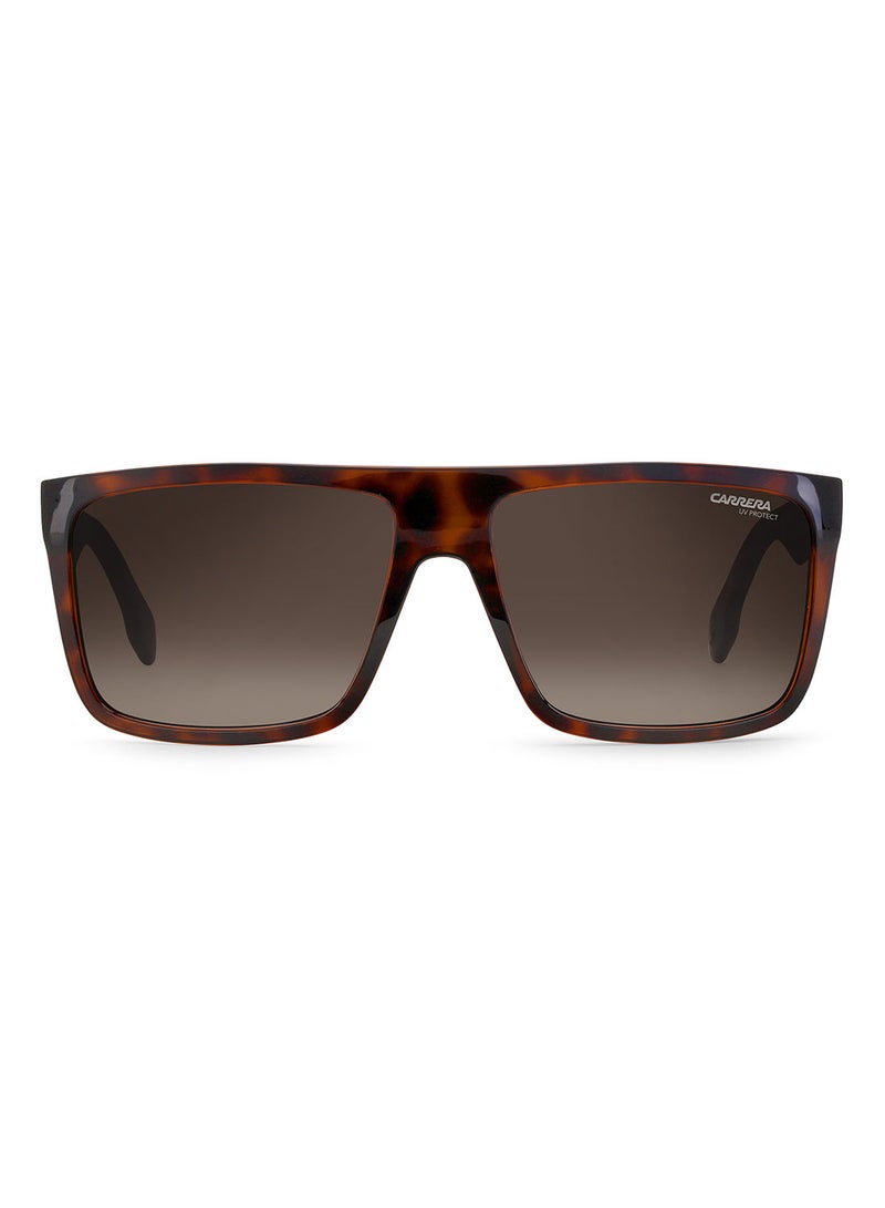 Carrera UV Protection Rectangular Eyewear Sunglasses CARRERA 5039/S  HVN MTBLK 58 - Image 2