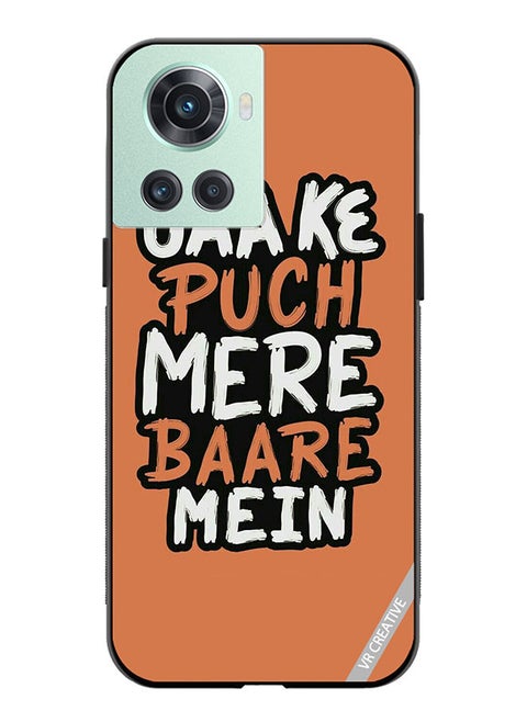 Protective Case Cover For OnePlus 10R Kaide Mei Design Multicolour