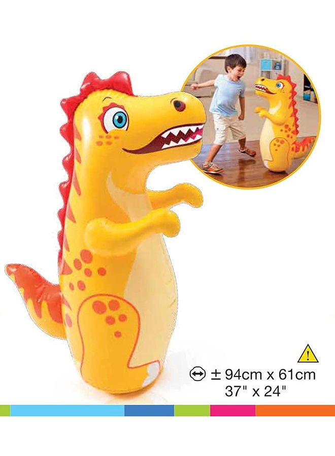 3-D Inflatable Dinosaur Bop Bag 94x61cm - Image 4