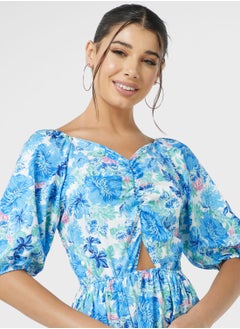 Ginger Floral Tiered Maxi Dress  - Image 3