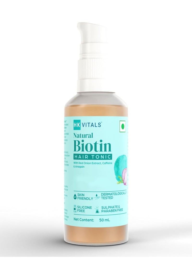 HK VITALS by HealthKart Biotin Hair Tonic for Hair Growth 50ml - Image 1