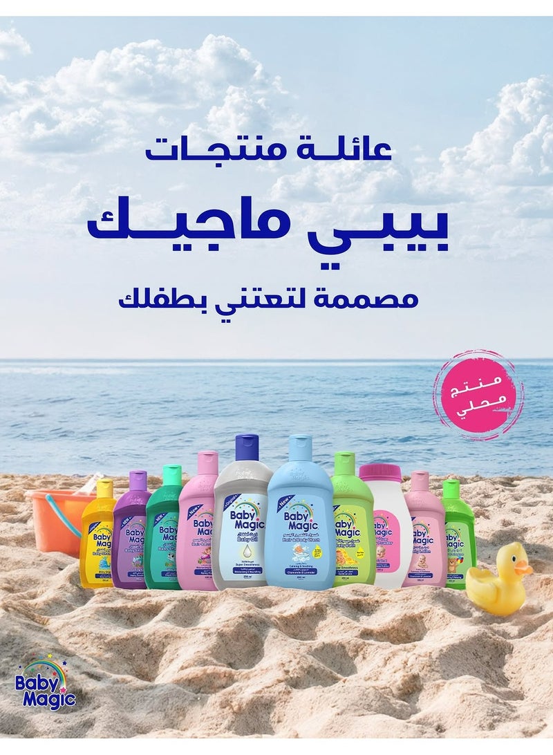 بيبي ماجيك غسول الشعر والجسم 250مل زهرة الربيع - Image 5