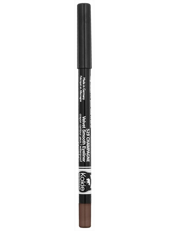 Kokie Cosmetics Waterproof Velvet Smooth Eyeliner Pencil, Bronzed, 0.042 Ounce  - Image 2