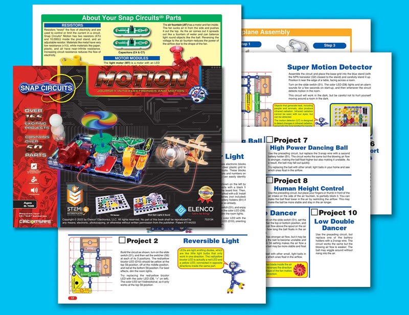 Snap Circuits - Motion Electronics Discovery Kit - Image 5