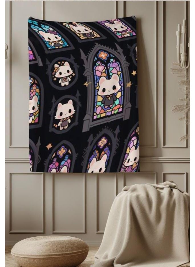 general Baby and children's cartoon flannel thin blanket (warm and comfortable, suitable for sleep, game use) 70cm*100cm - Image 3