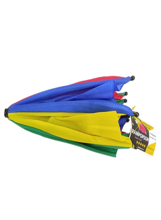 RAINPOPSON Hat Umbrella for kids Adults Hands Free Hat Umbrella for Women & Men School Going Boys Hat Cap Umbrella Protect from Sun & Rain (Pack of 1 Pcs) - Image 2
