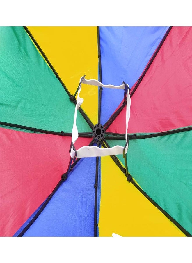 RAINPOPSON Hat Umbrella for kids Adults Hands Free Hat Umbrella for Women & Men School Going Boys Hat Cap Umbrella Protect from Sun & Rain (Pack of 1 Pcs) - Image 3