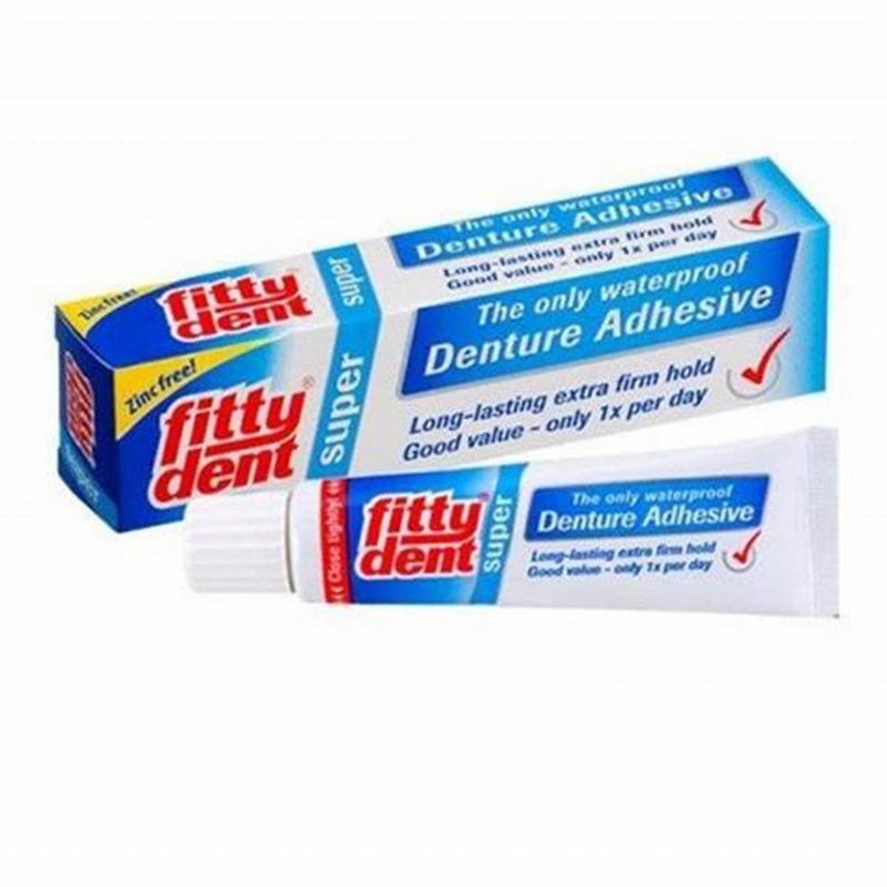 FITTY DENTURE SUPER ADHEDIVE 20GM