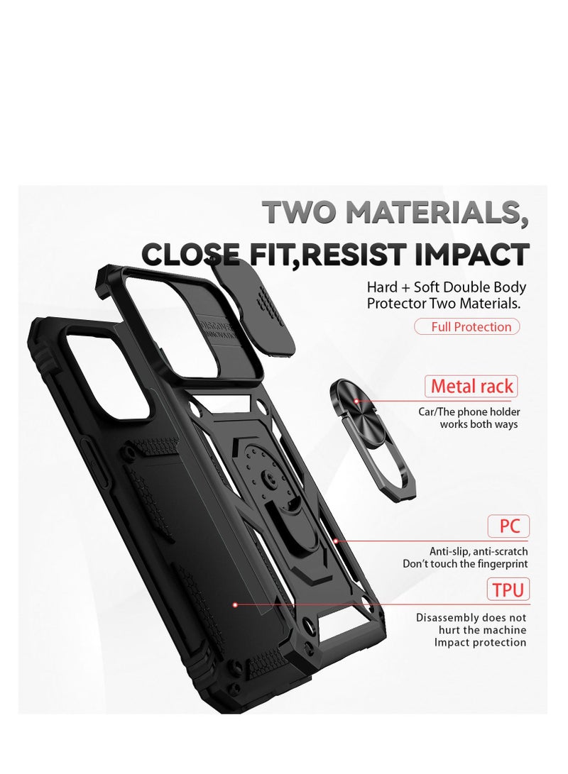 GULFLINK Back Cover Phone Protect Case for iPhone 14 promax Black - Image 2