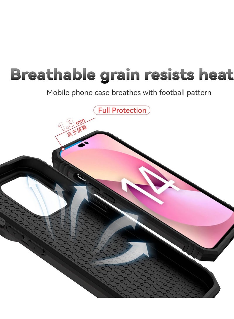 GULFLINK Back Cover Phone Protect Case for iPhone 14 promax Black - Image 4