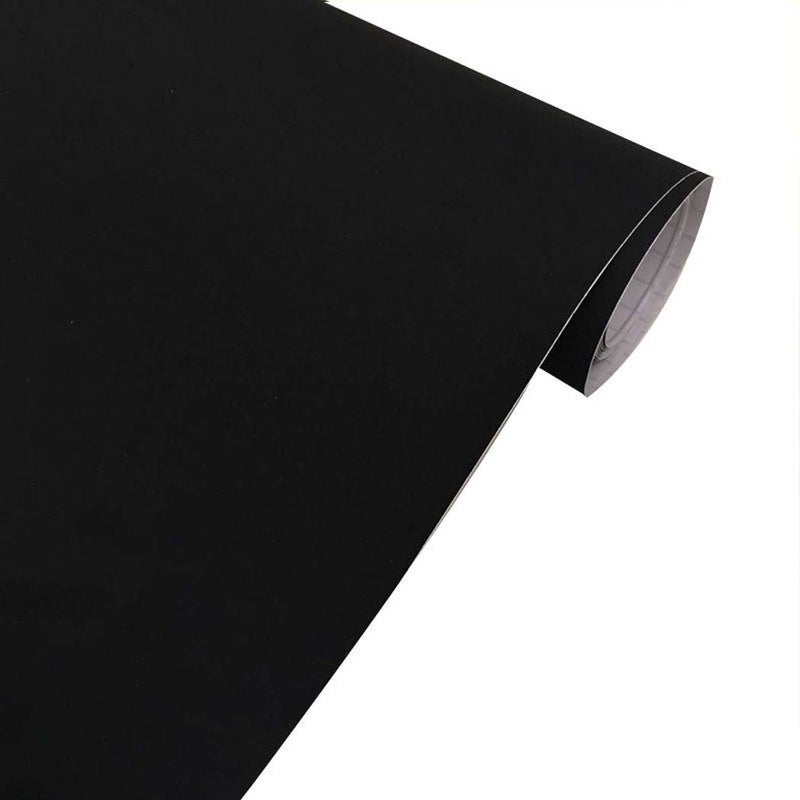 Waddllcor Self Adhesive Velvet Flock Backing Paper Liner for Jewelry Drawer Craft Fabric Peel and Stick Black, Soft Velvet Liner for Drawer DIY 17.7" x 117" - Image 4