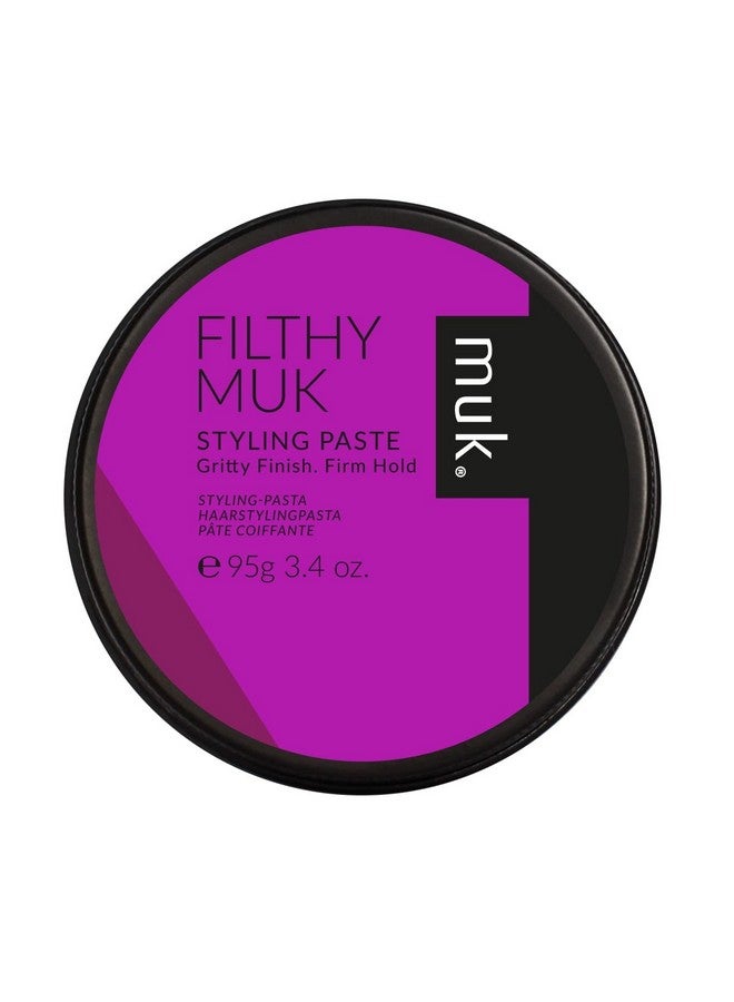 MUK. MUK. Haircare Filthy Gritty Finish Styling Paste, Hair Product, Hair Paste For Men, Firm Hold, Gritty Finish, Medium Shine - 3.4oz - Image 1