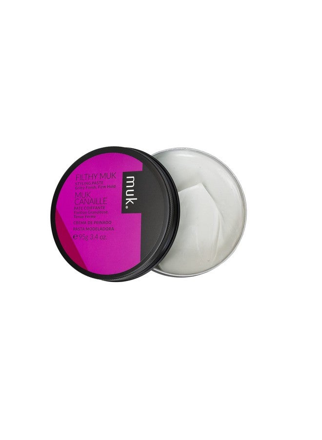 MUK. MUK. Haircare Filthy Gritty Finish Styling Paste, Hair Product, Hair Paste For Men, Firm Hold, Gritty Finish, Medium Shine - 3.4oz - Image 2