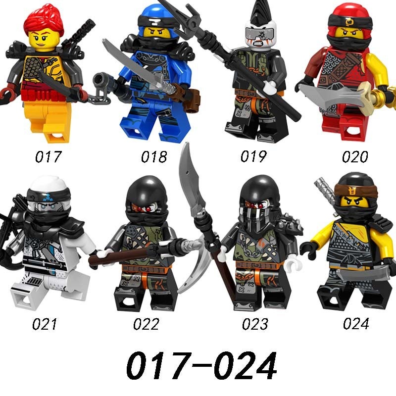 Ninjago Minifigure Building Blocks Set - Image 1