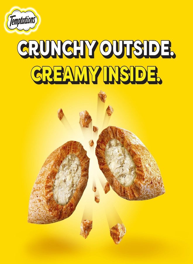 Temptations Crunchy Cat Treats, Tasty Chicken Flavour, 85 g, Goodness of Protein, Vitamins & Minerals, Soft Inside Crunchy Outside (Pack of 6), Adult, Chunk - Image 3
