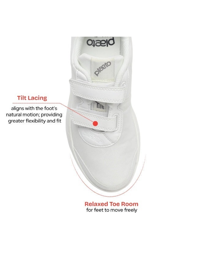 Plaeto Kids School Shoes for Boys & Girls – Lightweight, Durable, Comfortable All-Day Wear with Cushioned Sole, Breathable Design & Strong Grip for School, Sports and Daily Activities - Image 2