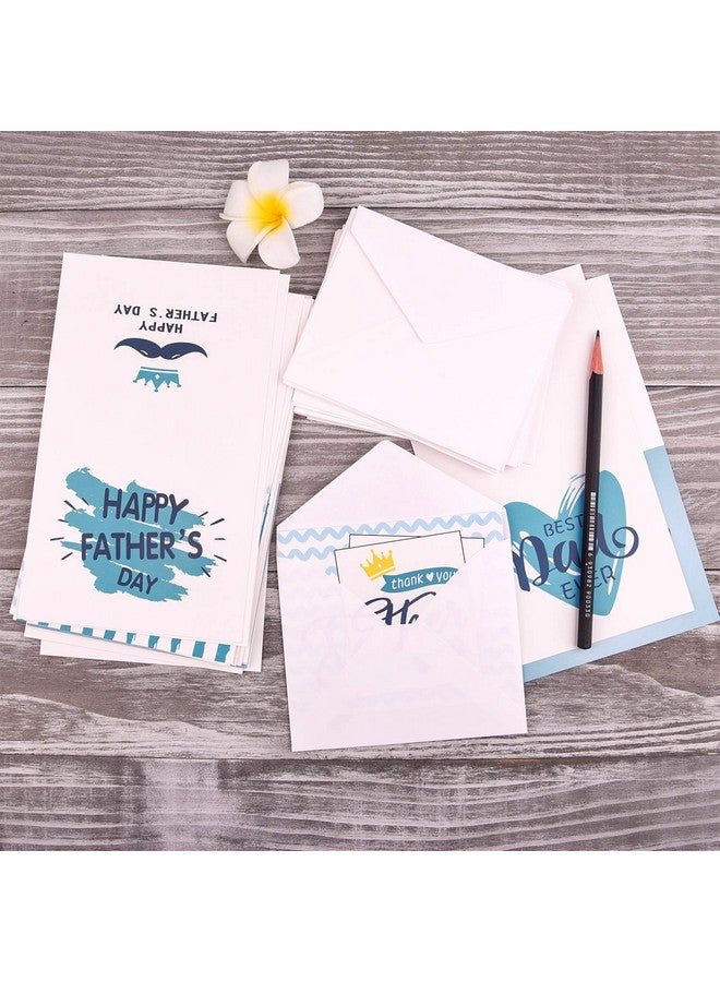 TUPARKA 36 Pack Father's Day Greeting Cards with Envelopes, 6 Assorted Unique Designs for Father's Day - Image 4