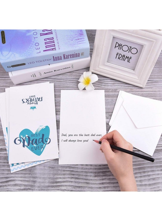 TUPARKA 36 Pack Father's Day Greeting Cards with Envelopes, 6 Assorted Unique Designs for Father's Day - Image 3