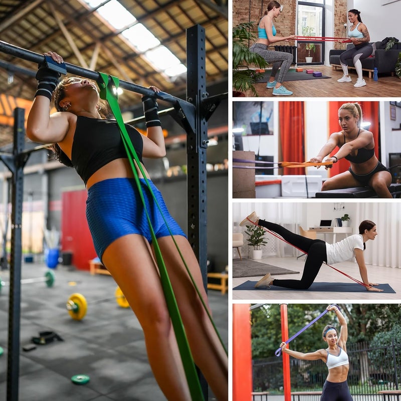 Resistance Bands Set for Full Body Workouts - 6 Levels of Resistance - Image 5