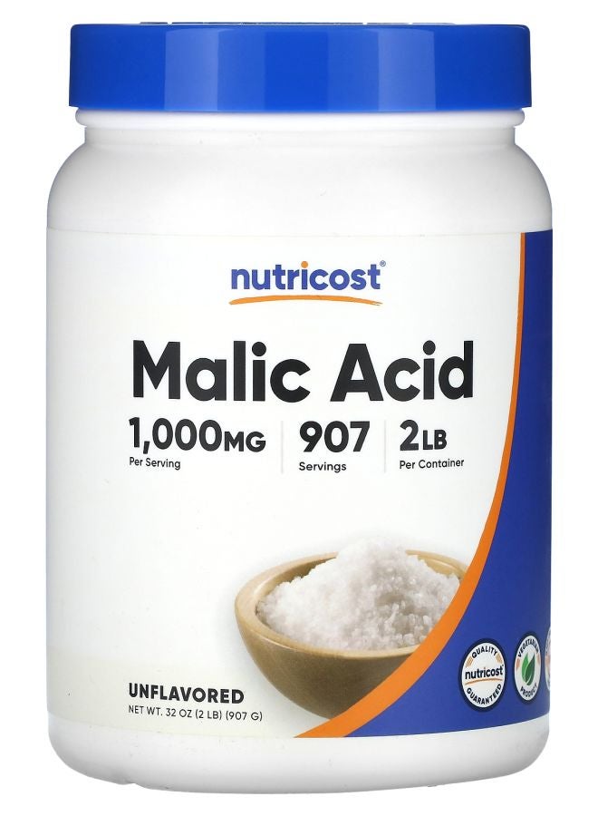 Nutricost Malic Acid Unflavored 32 oz (907 g)