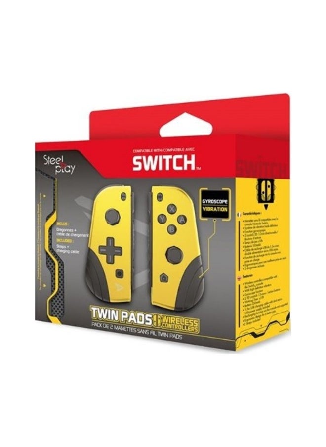 SteelPlay NSW Twin Pads W/L Controllers - Yellow 
