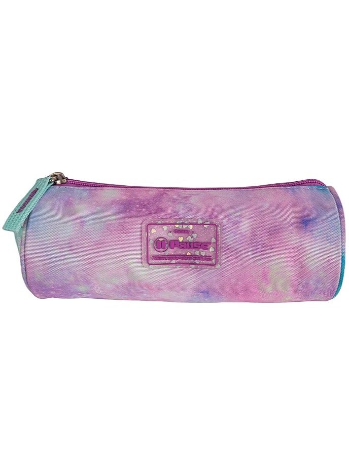 رينبو ماكس حقيبة ظهر من بوز لطلاب المدارس والكليات والسفر والمشي لمسافات طويلة مصممة لحمل الكتب مع مقلمة وجيب رئيسي واحد وجيبين أماميين وجيب جانبي، مقاس 44.4 سم، أرجواني - Image 4