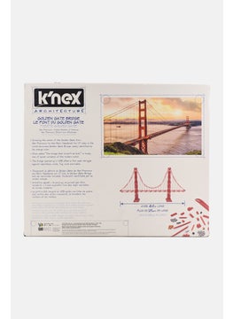 K'NEX Golden Gate Bridge Build IT Big Collectible Building Set 1,536 Pieces, Red  - Image 1