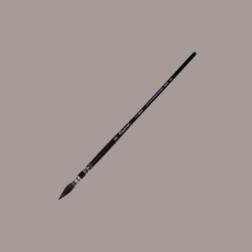 Sennelier Raphael SoftAqua Kazan Pointed Synthetic Watercolour Quill Mop Brush Size 3/0 - Image 3