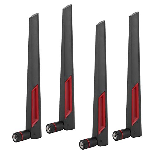 Lazmin 8dBi Wireless Router Antenna for ASUS AC68U AC88U AC66U, RP SMA Interface Omni Radiation Antenna, for 2.4G/5G Dual Frequency Wireless Router/Wireless LAN(4PCS) - Image 1