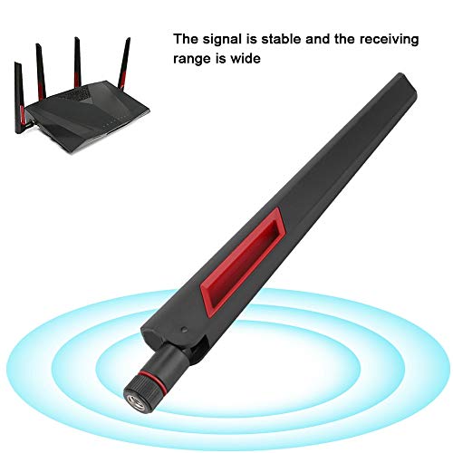 Lazmin 8dBi Wireless Router Antenna for ASUS AC68U AC88U AC66U, RP SMA Interface Omni Radiation Antenna, for 2.4G/5G Dual Frequency Wireless Router/Wireless LAN(4PCS) - Image 5