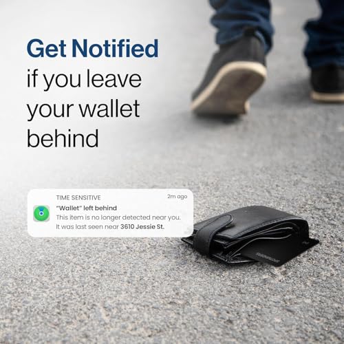 Spotminders. SPOTMINDERS Apple MFi Certified Wallet Tracker Card for Travel - Works with Apple Find My, IP68 Waterproof Rechargeable Tracking Card for Wallet Luggage Passport Purse - Ultra Slim 0.07in Item Finder - Image 5
