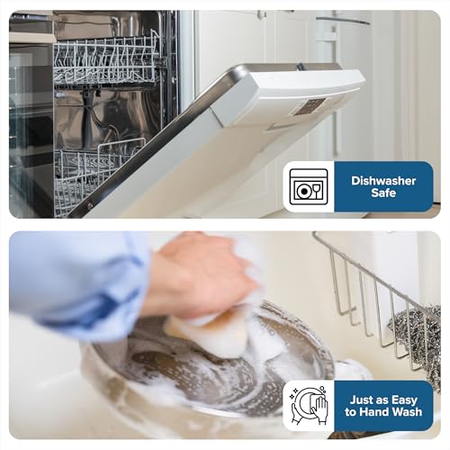 Viking Contemporary 3-Ply Stainless Steel Sauce Pan with Glass Lid, 2.4 Quart Saucepan Cooking Pot, Dishwasher and Oven Safe, Induction Ready, Silver - Image 4