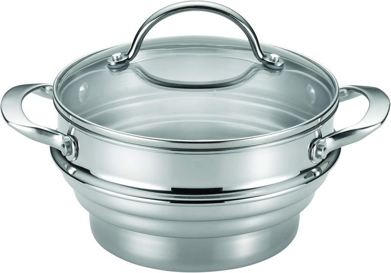 Anolon Classic Stainless Steel Universal Covered Steamer Insert - Image 1