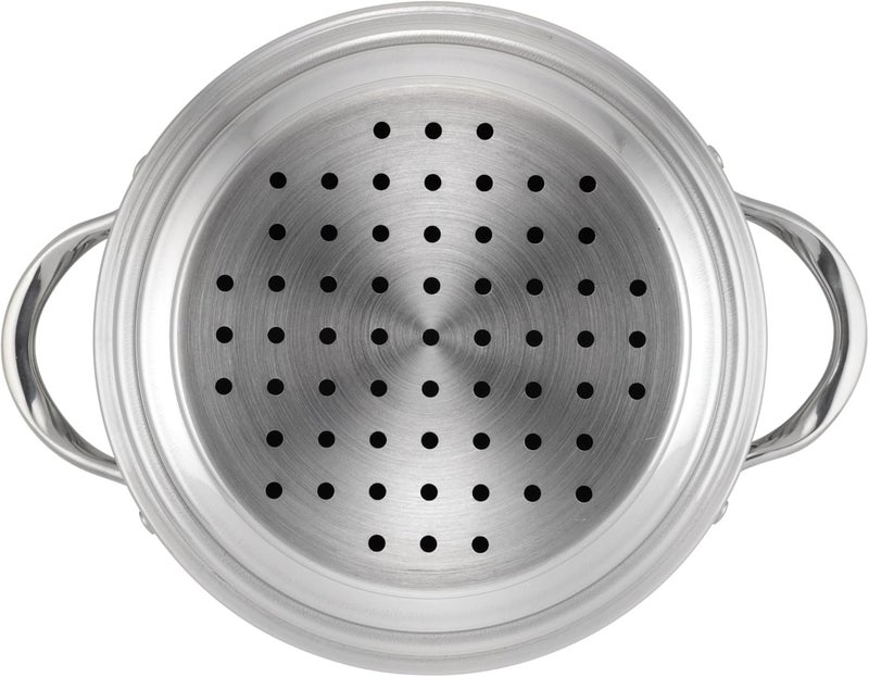 Anolon Classic Stainless Steel Universal Covered Steamer Insert - Image 4