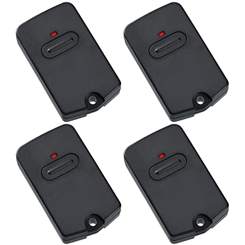 Kingdder 4 Pcs Gate Opener Remote Compatible with Mighty Mule RB741 Gate Control Remote Works Compatible with GTO RB741/FM135 Transmitter Control Single Button Garage Door Controller Replacement - Image 1