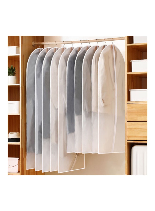 Loquat 4-Piece Hanging Garment Bag White - Image 2