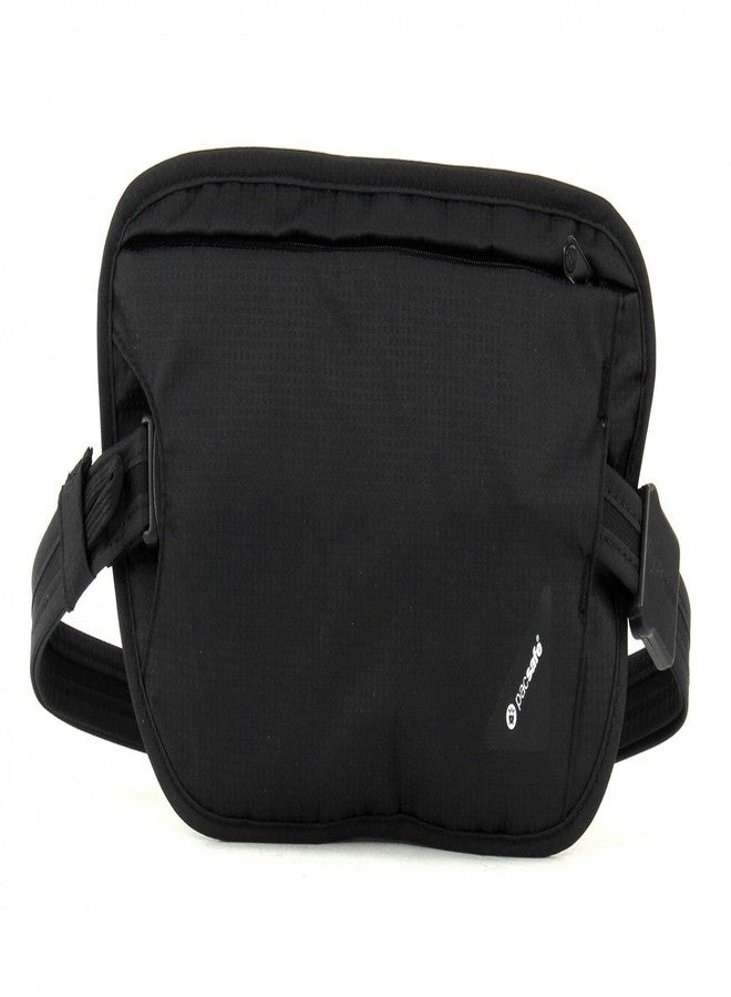 Pacsafe Coversafe X100 Anti-Theft RFID Blocking Waist Wallet, Black, One Size, Wallet - Image 1