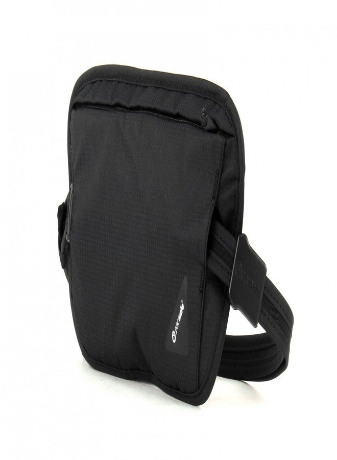 Pacsafe Coversafe X100 Anti-Theft RFID Blocking Waist Wallet, Black, One Size, Wallet - Image 2